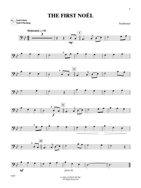 Easy Christmas Instrumental Solos Trombone Book/CD
