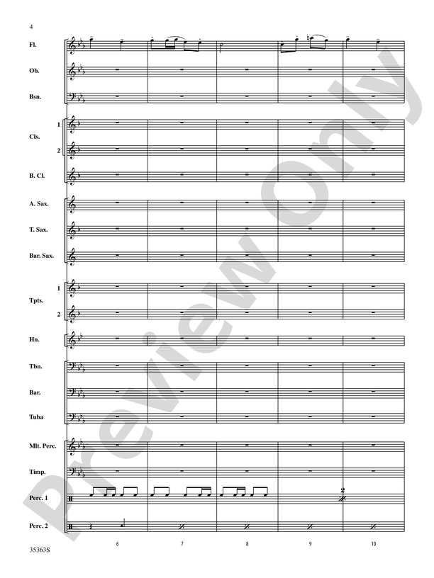 Fantasia on "Christmas Comes Anew" - Concert Band Conductor Score & Parts (Digital Download)