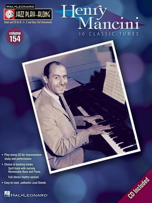 Henry Mancini - Jazz Play-Along Volume 154 - Henry Mancini - Bb Instrument|Bass Clef Instrument|C Instrument|Eb Instrument Hal Leonard Lead Sheet /CD