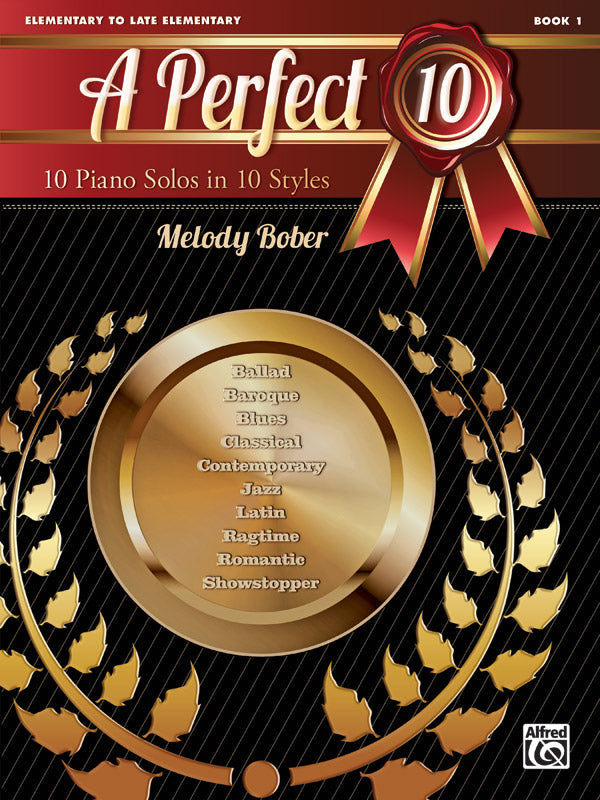 A Perfect 10 Book 1 Elementary/Late Elementary Pno