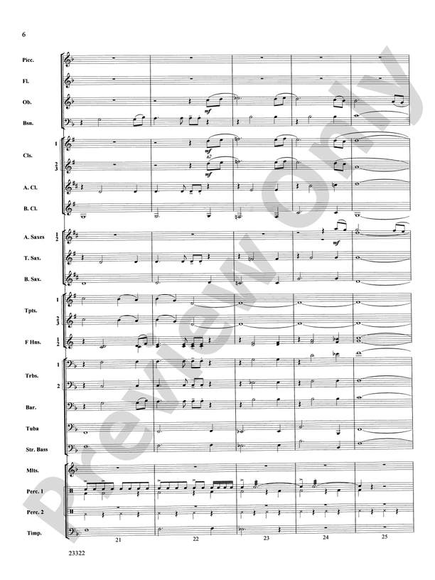 Cheyenne Canon - Concert Band Conductor Score & Parts (Digital Download)