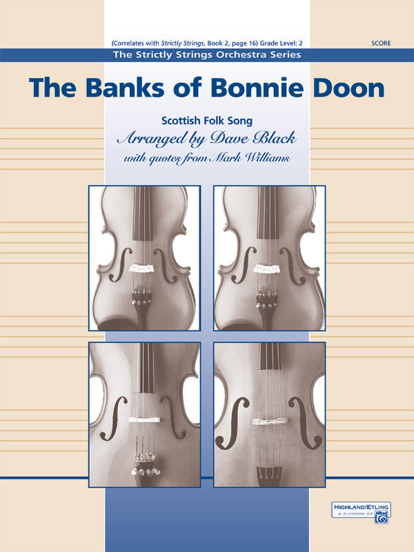 BANKS OF BONNIE DOON SS SCOTTISH FOLK SONG
