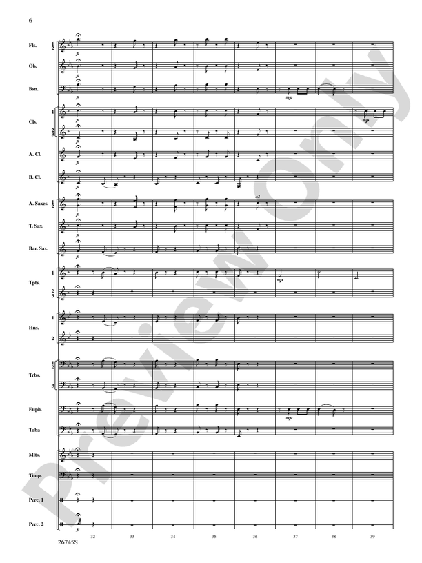 Heroic Variations - Concert Band Conductor Score & Parts (Digital Download)
