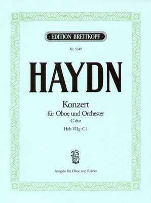Haydn - Concerto in Cmaj Hob VIIgC1 - Oboe Breitkopf & Hartel EB5349
