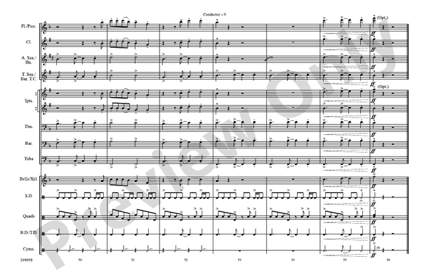 Blitzkrieg Bop – Marching Band Conductor Score & Parts (Digital Download)