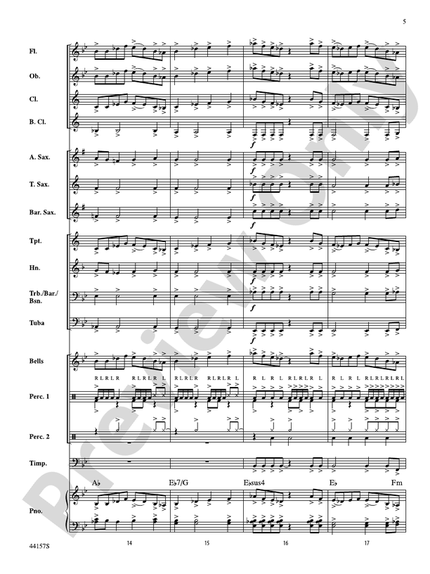Worksite - Concert Band Conductor Score & Parts (Digital Download)