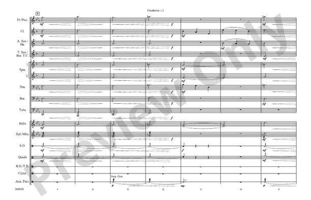 World of Warcraft, Part I – Marching Band Conductor Score & Parts (Digital Download)