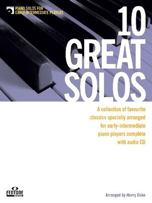 10 Great Solos - Piano - A Collection Of Favourite Meodies Specially Arranged For Piano - Fentone Music