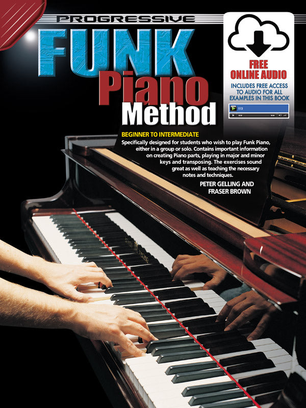 Progressive Funk Piano Method Bk/CD
