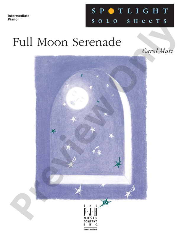Full Moon Serenade - Piano (Digital Download)
