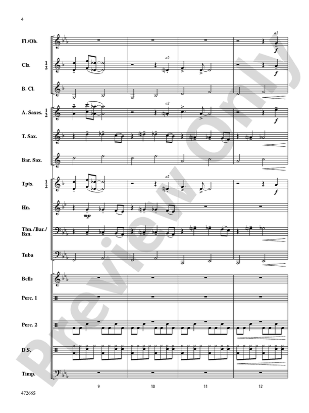 School Detective - Concert Band Conductor Score & Parts (Digital Download)