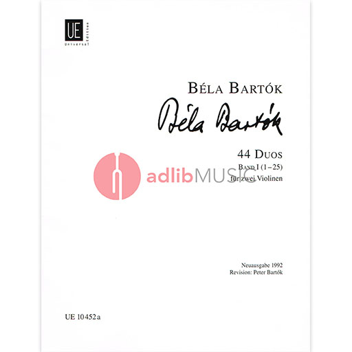 44 Duets Volume 1 for 2 Violins