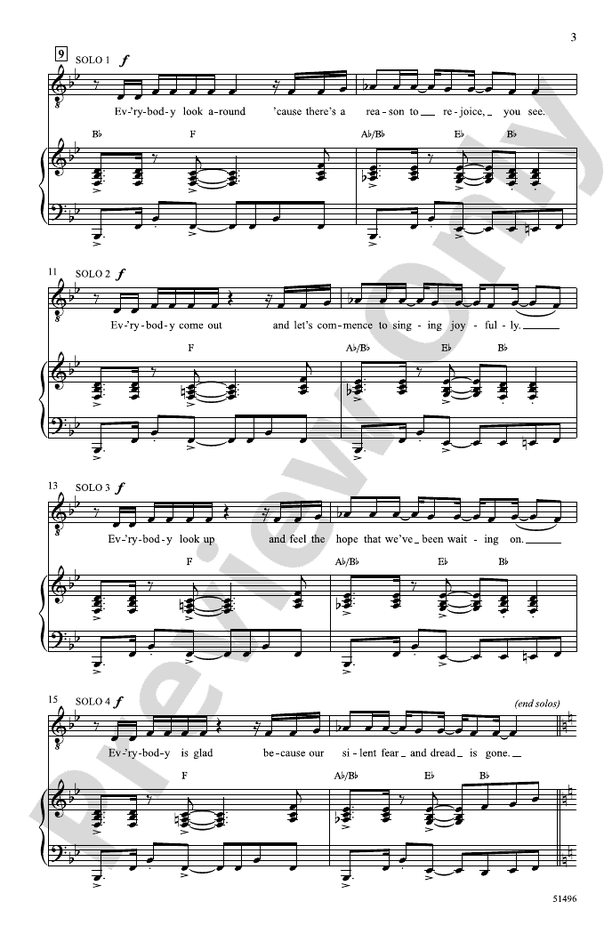 A Brand New Day - TTBB Choral Octavo (Digital Download)
