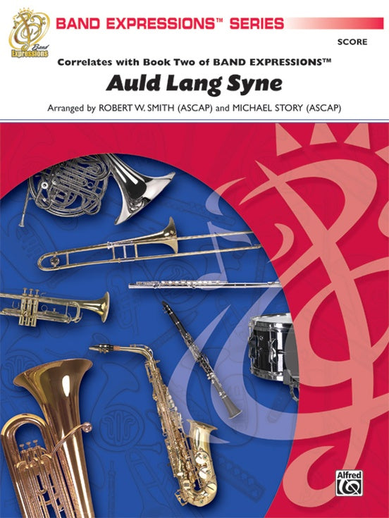 Auld Lang Syne (A Holiday Farewell for Band) - Concert Band Conductor Score & Parts (Digital Download)