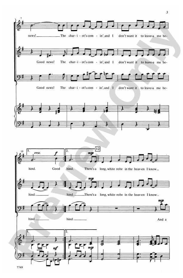 Good News! – 3-Part Mixed Choral Octavo (Digital Download)