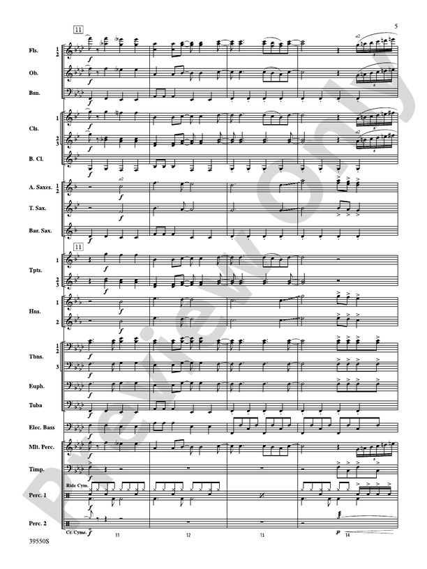 The Rolling Stones on Tour - Concert Band Conductor Score & Parts (Digital Download)