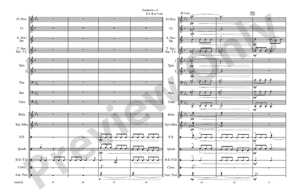 World of Warcraft, Part III – Marching Band Conductor Score & Parts (Digital Download)