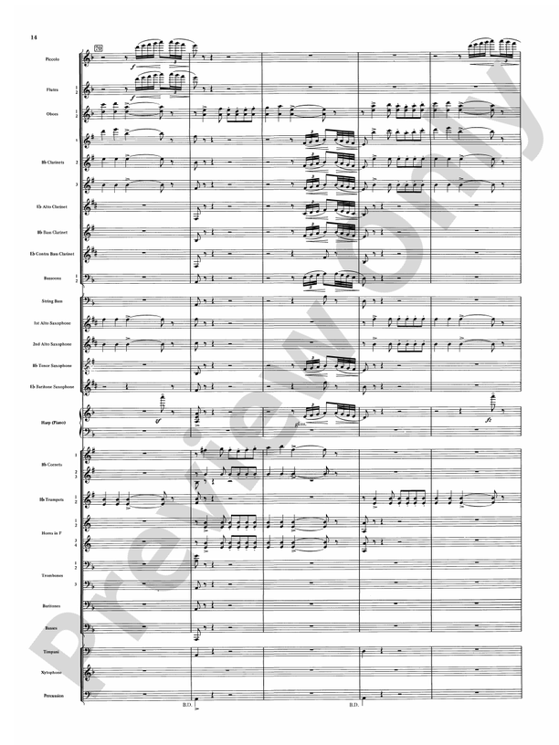 Night on Bald Mountain (Arr. William Schaefer) - Concert Band Conductor Score & Parts (Digital Download)
