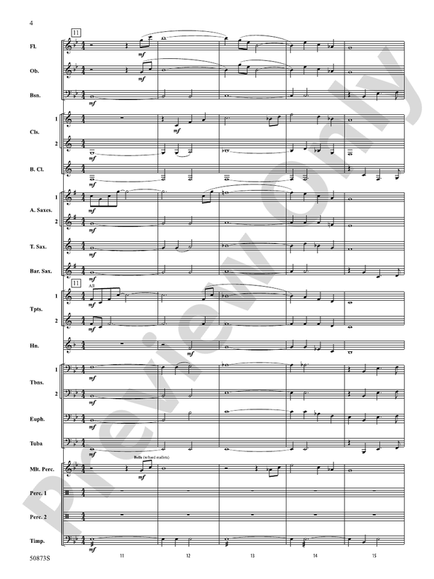 Great Falls Fantasy – Concert Band Conductor Score & Parts
