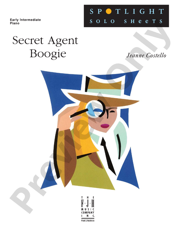 Secret Agent Boogie - Piano (Digital Download)