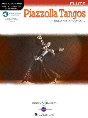 Piazzolla Tangos - Flute - Astor Piazzolla - Flute Boosey & Hawkes Sftcvr/Online Audio