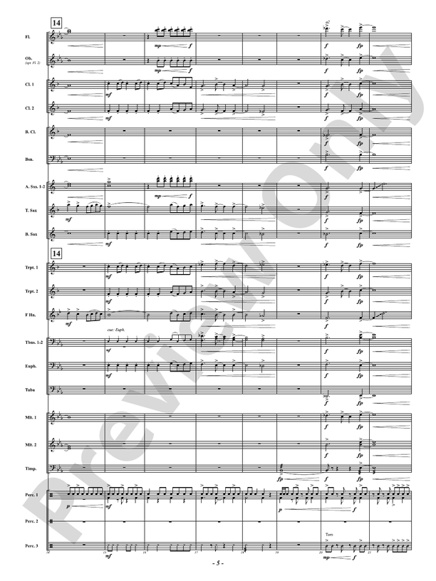 Journey Imagined - Concert Band Conductor Score & Parts (Digital Download)