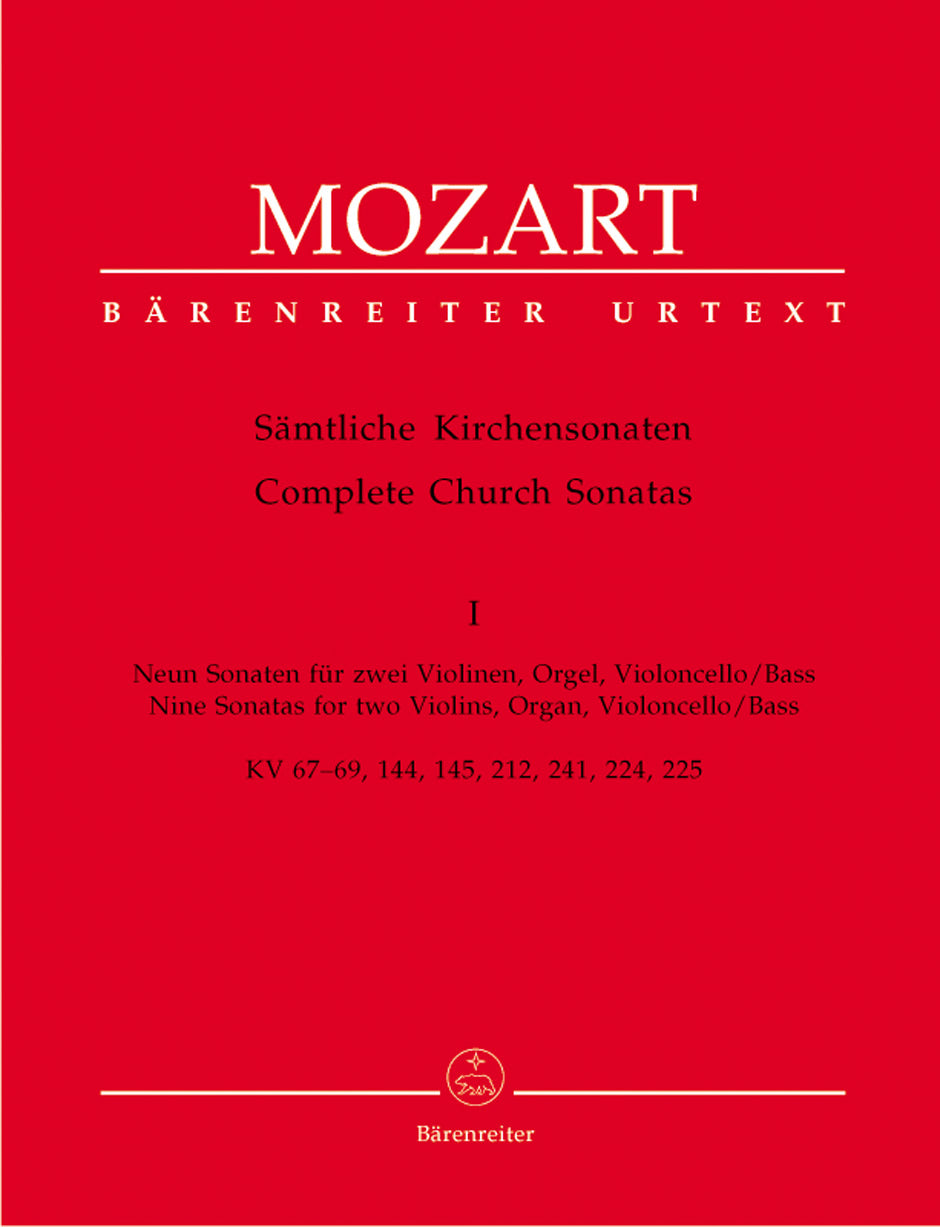 CHURCH SONATAS VOL 1 2 VLN/PNO