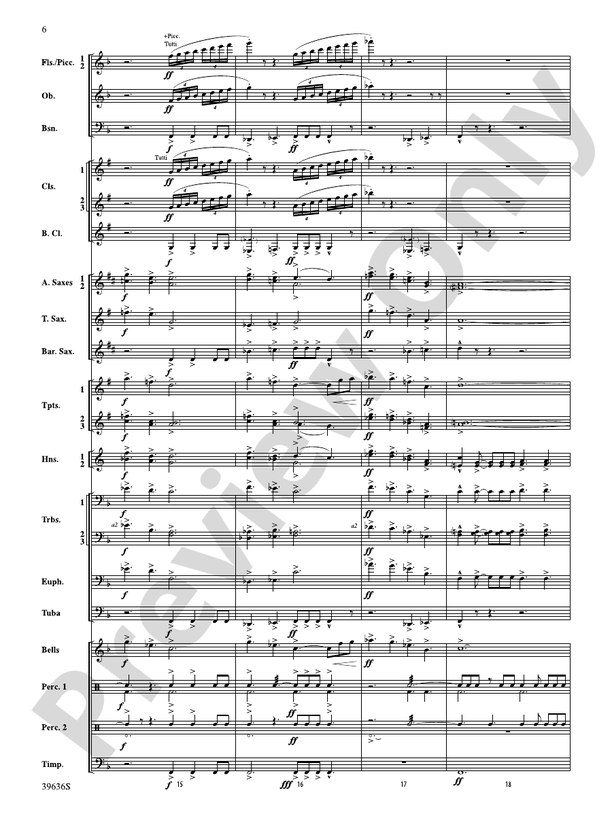 Resurgences - Concert Band Conductor Score & Parts (Digital Download)