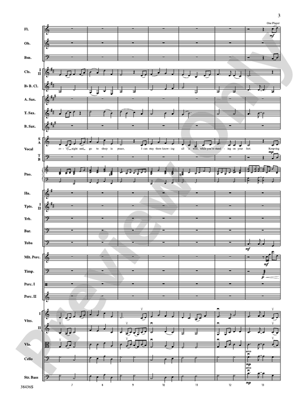 Thank You, Soldiers – Full Orchestra Conductor Score & Parts (Digital Download)