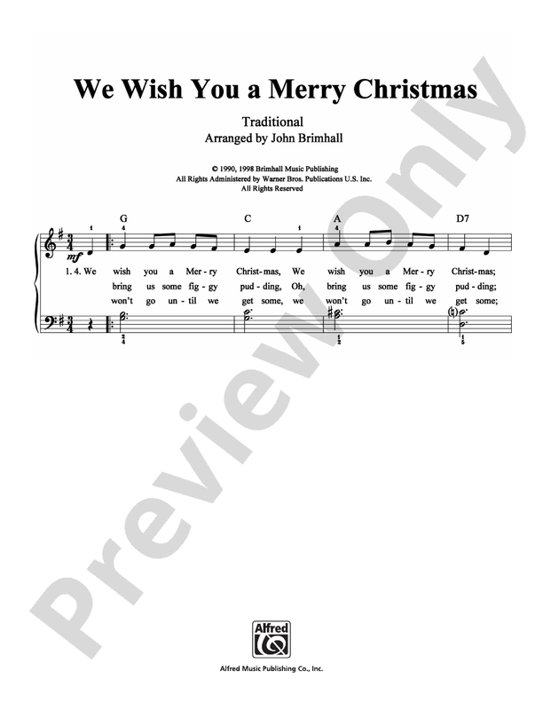 We Wish You a Merry Christmas - DSM-PS-0006889 - Easy Piano (Digital Download)