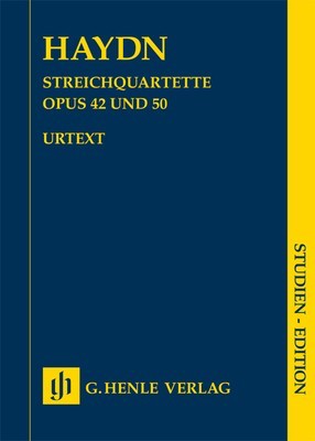 String Quartets Vol. 6 Op. 42 Op. 50 - Study Score - Joseph Haydn - G. Henle Verlag Study Score Score