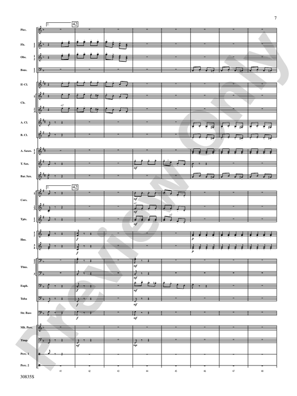 The Wearing of the Green (from the Irish Suite) - Concert Band Conductor Score & Parts (Digital Download)