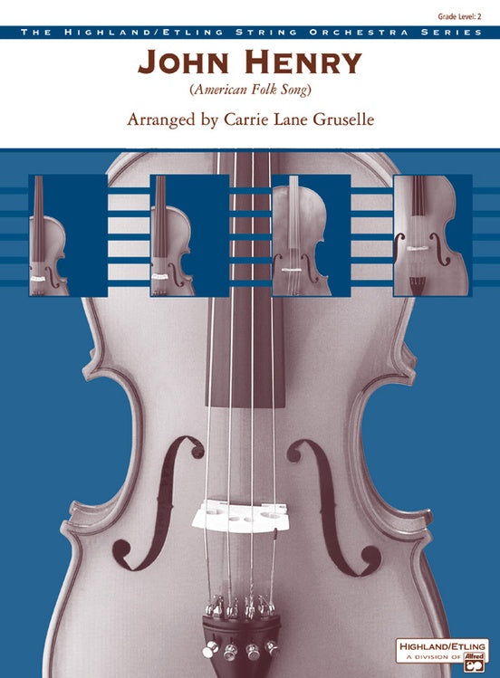 John Henry – String Orchestra Conductor Score & Parts (Digital Download)