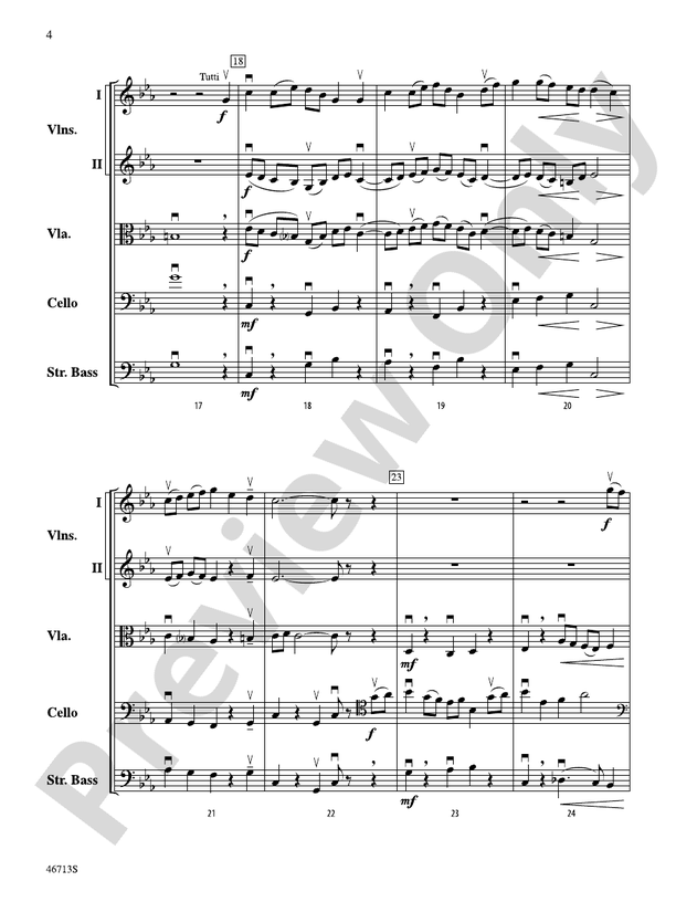 The Elements - String Orchestra Conductor Score & Parts (Digital Download)