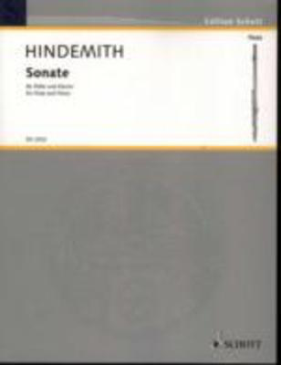 Hindemith - Sonata (1936) - Flute/Piano Accompaniment Schott Music ED2522