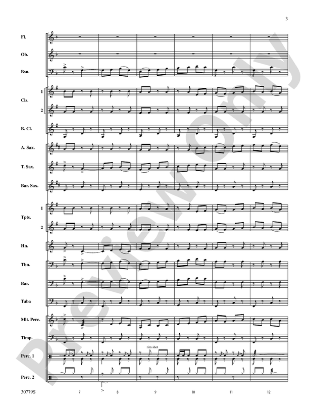 A Day at the Circus - Concert Band Conductor Score & Parts (Digital Download)