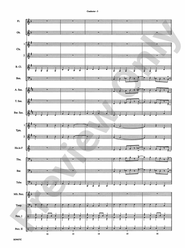 Merry Christmas, and All That Jazz! - Concert Band Conductor Score & Parts (Digital Download)