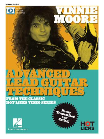 Vinnie Moore - Advanced Lead Guitar Techniques - Guitar/Video Access Online Hal Leonard 393920