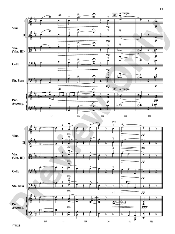 Rondino - String Orchestra Conductor Score & Parts (Digital Download)