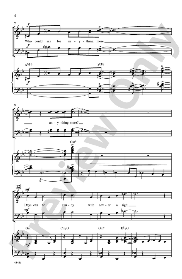 I Got Rhythm – TTBB Choral Octavo (Digital Download)