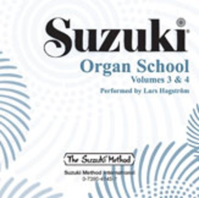 Suzuki Organ School CD, Volumes 3 & 4 - Organ Summy Birchard CD