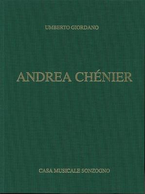 Andrea Chenier - Vocal Score - Umberto Giordano - Classical Vocal Casa Musicale Sonzogno Vocal Score Hardcover
