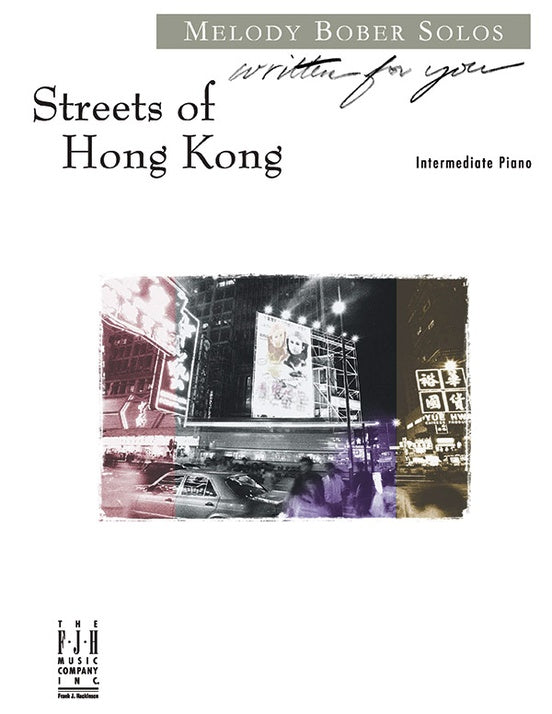 Streets of Hong Kong - Piano (Digital Download)