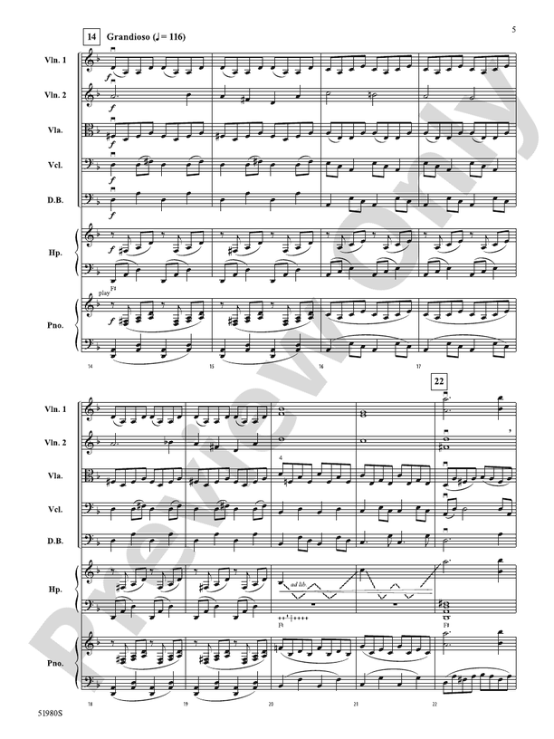 The Iliad - String Orchestra Conductor Score & Parts (Digital Download)