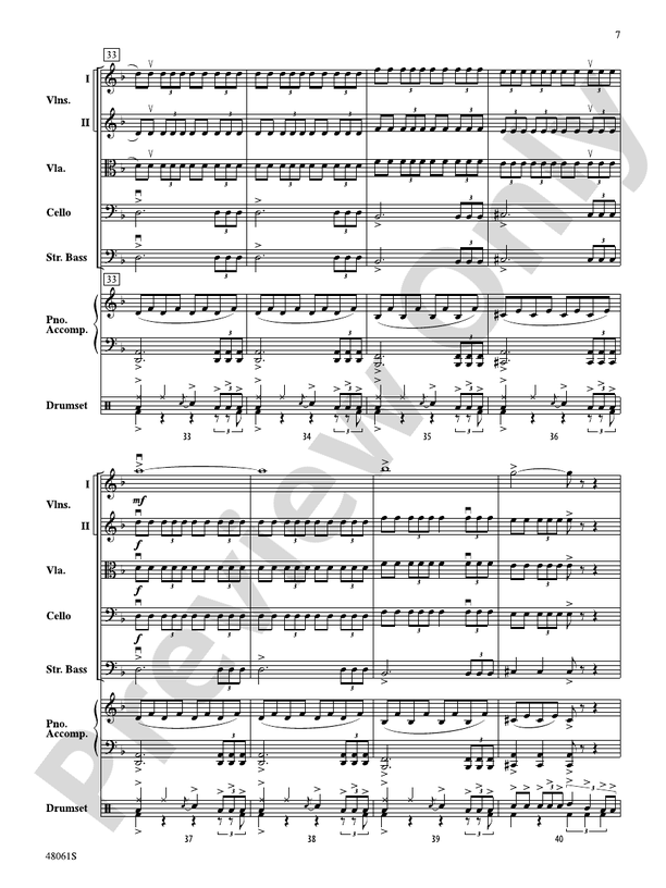 Believer/PCS - String Orchestra Conductor Score & Parts (Digital Download)