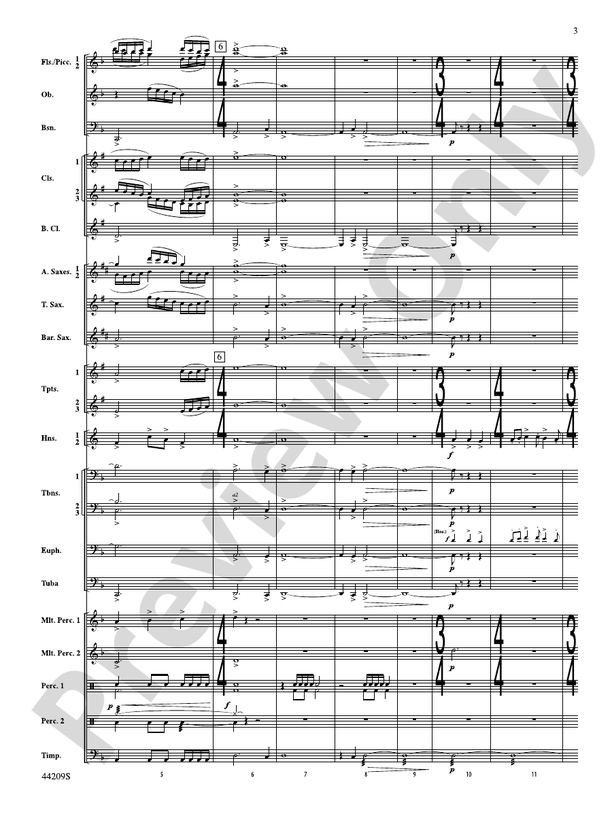 Gaudete - Concert Band Conductor Score & Parts (Digital Download)