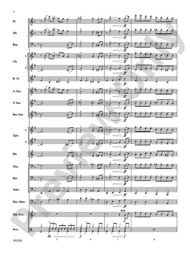 Minnie the Moocher - Concert Band Conductor Score & Parts (Digital Download)