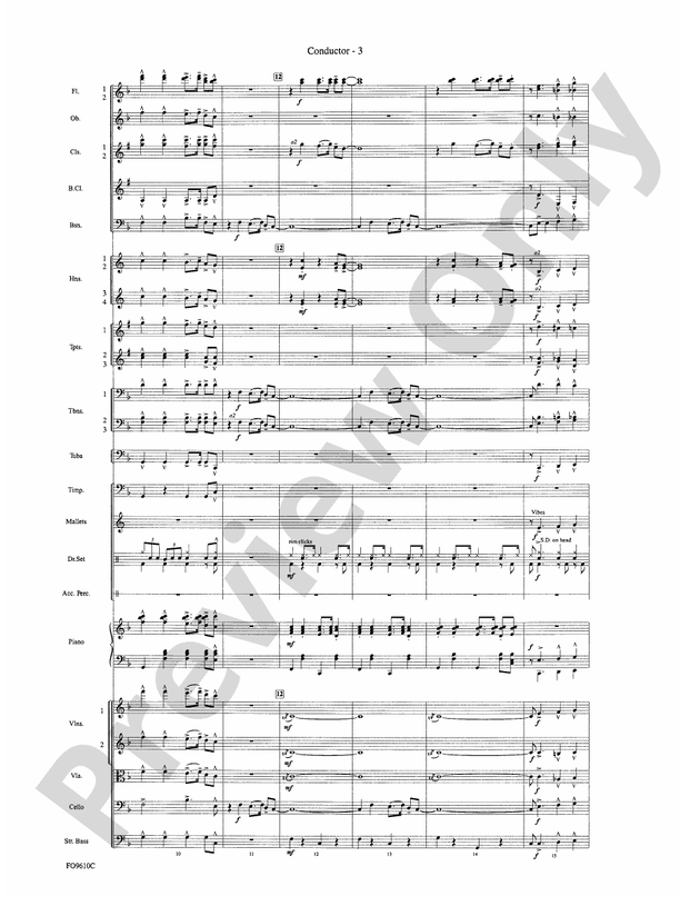 A Salute to the Big Apple – Full Orchestra Conductor Score & Parts (Digital Download)