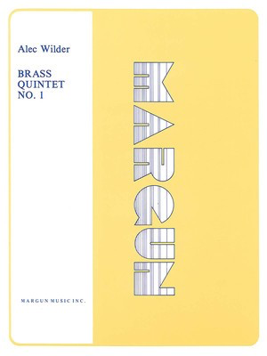Brass Quintet No. 1 - Alec Wilder - Margun Music Brass Quintet Score/Parts