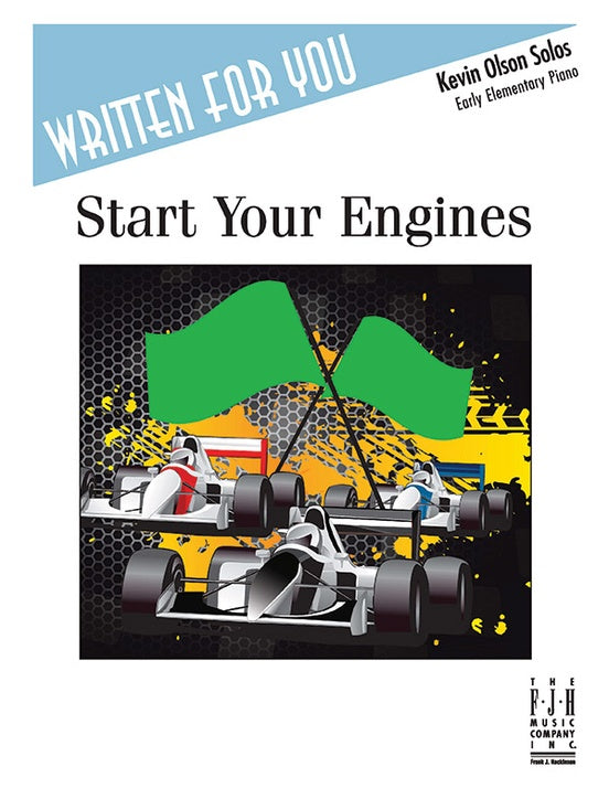 Start Your Engines - Piano (Digital Download)